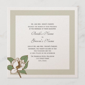 Invitation de Magnolia