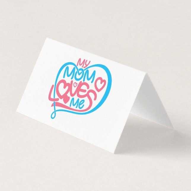 Invitation de maman : Ma maman aime les Invitation (Front)