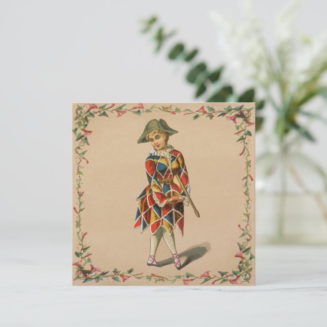 Invitation de Mardi Gras (Debout devant)