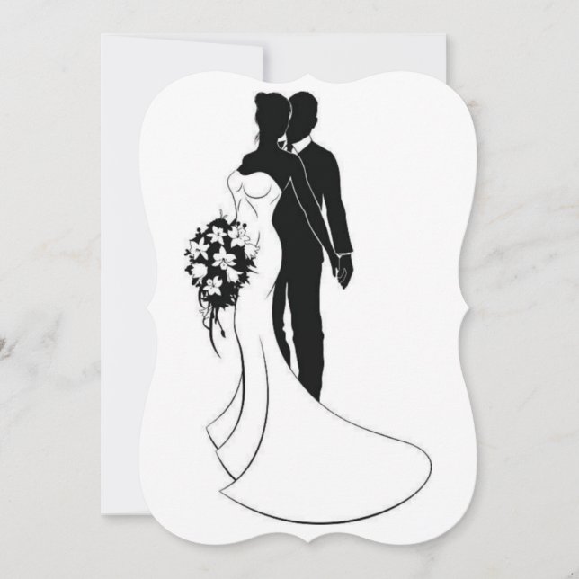 Invitation de mariage (Devant)