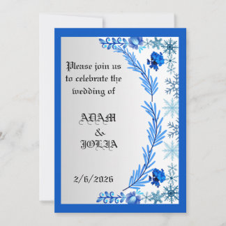 Invitation de mariage