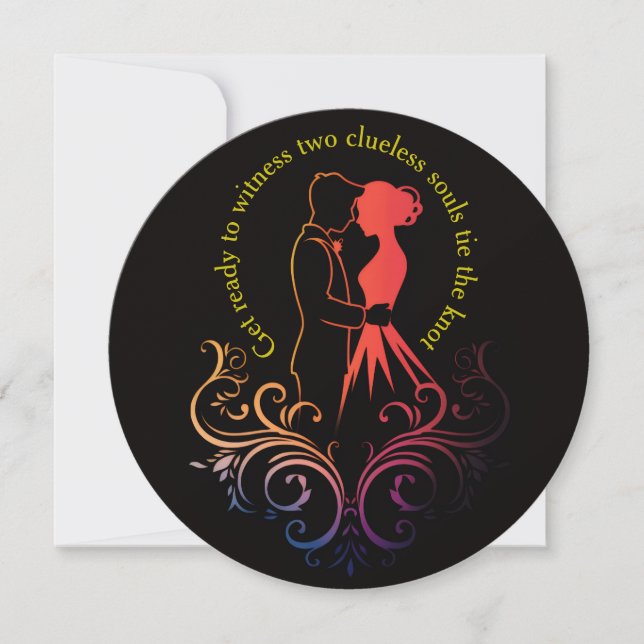 Invitation de mariage (Devant)