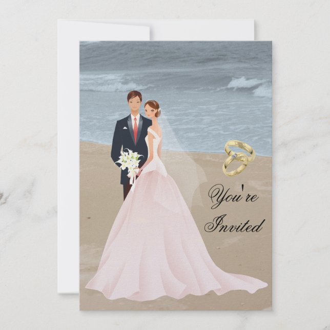 Invitation de mariage (Devant)