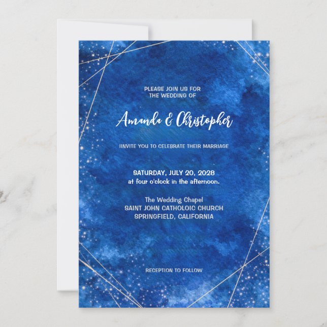 Invitation de mariage (Devant)