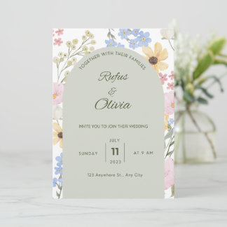 Invitation de mariage 