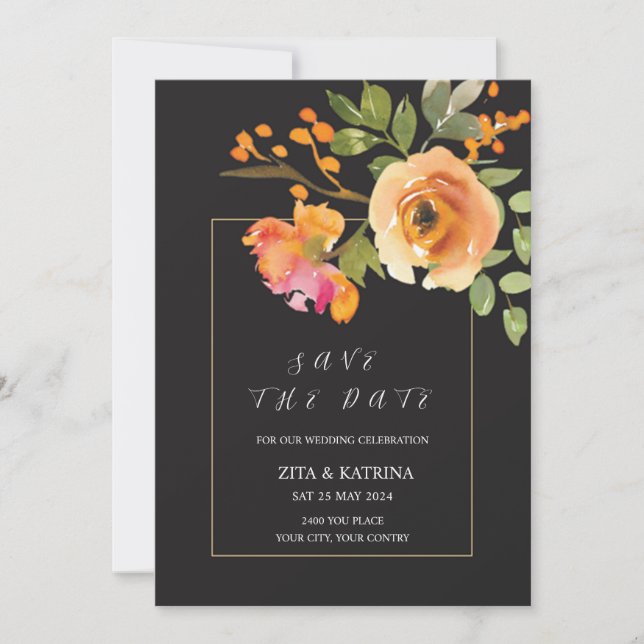 Invitation de mariage (Devant)