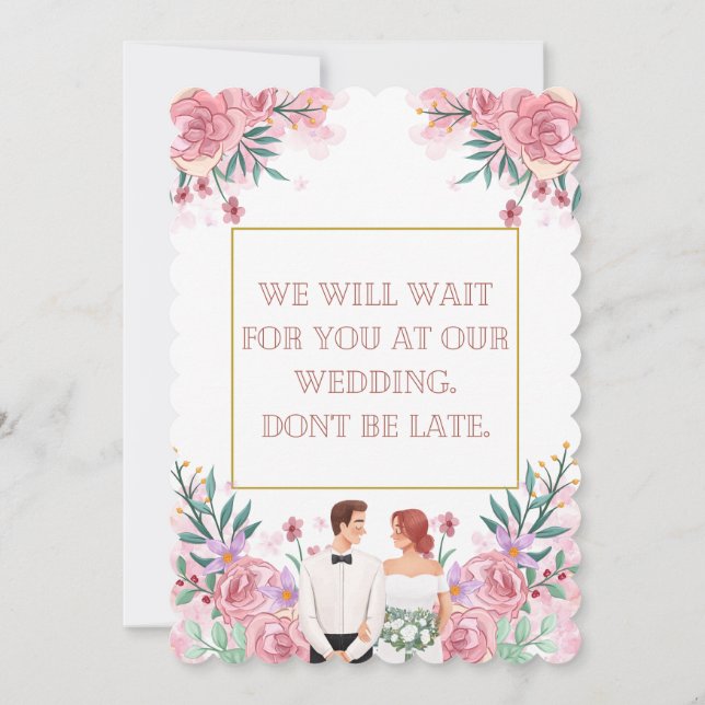 invitation de mariage (Dos)