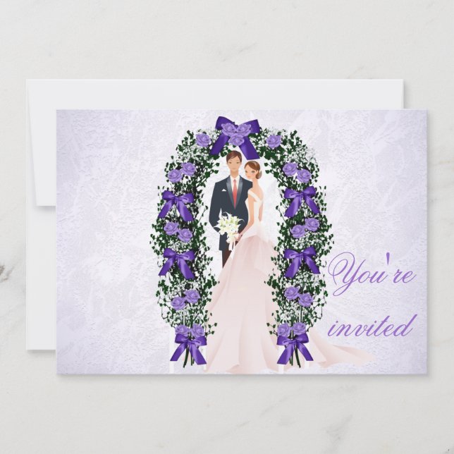 Invitation de mariage (Devant)