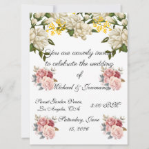 Invitation de mariage