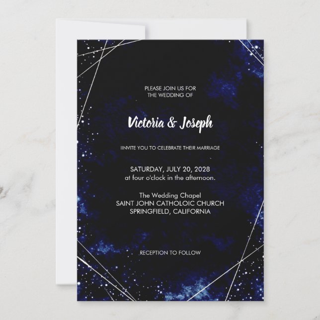 Invitation de mariage (Devant)
