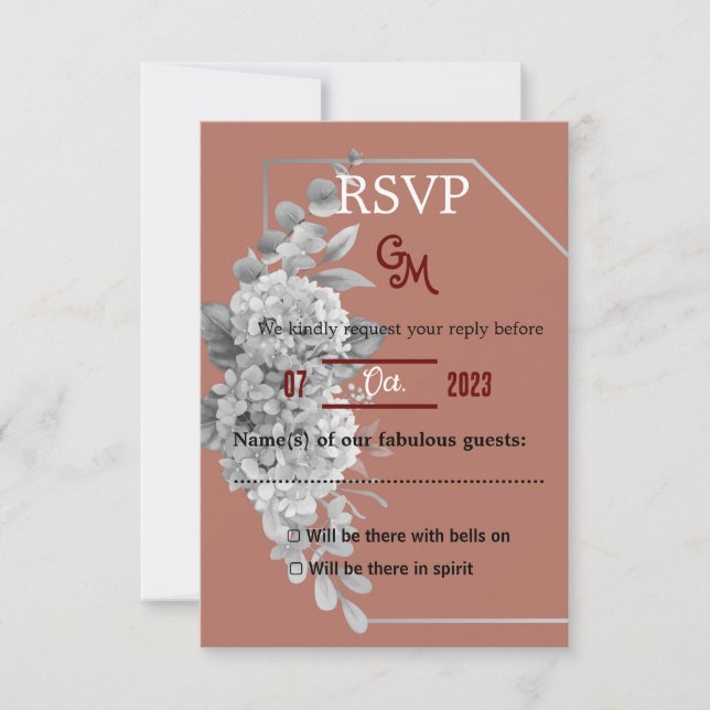 Invitation de mariage (Devant)