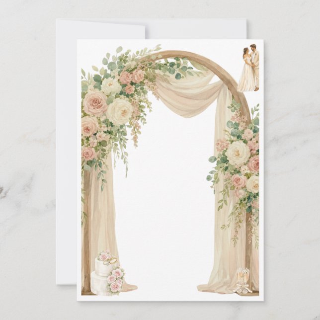 Invitation de mariage  (Devant)