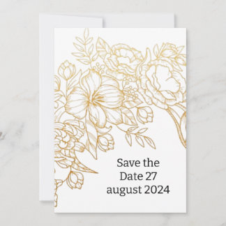 Invitation de mariage