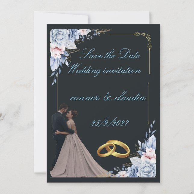 Invitation de mariage (Devant)