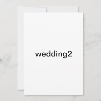 Invitation de mariage 2