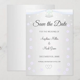 Invitation de mariage à conserver pour le jour J a