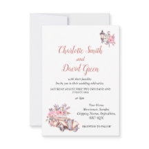 Invitation de mariage à la parisienne