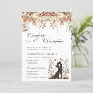 Invitation de mariage bohème