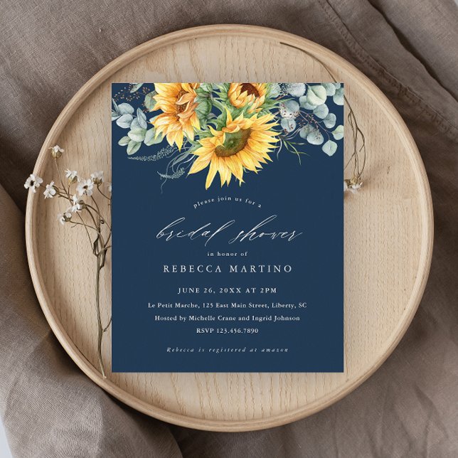 Invitation de mariage champêtre rustique avec tour (Créateur téléchargé)