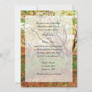 Invitation de mariage chrétien