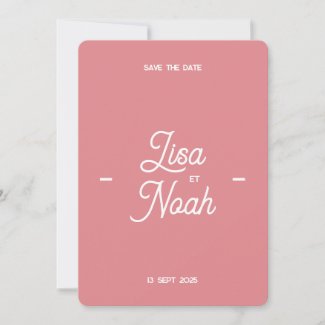 Invitation de mariage Colorus