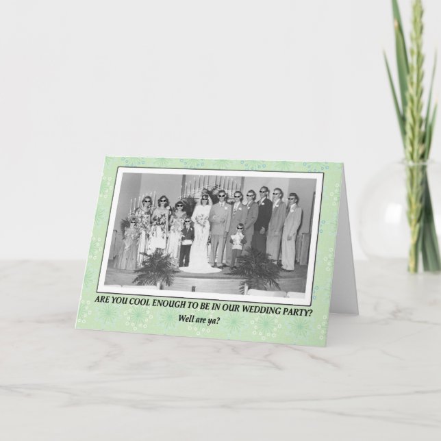 Invitation de mariage cool (Devant)