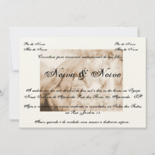 Invitation de mariage country, cheval, horses