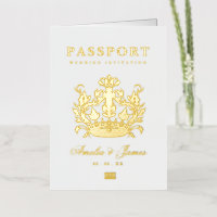 Invitation de mariage de destination réelle en feu