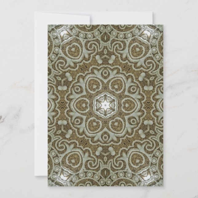 Invitation de mariage de l'âge de pierre  (Devant)