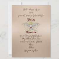 Invitation de mariage de l'Esprit Saint