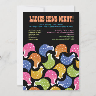 Invitation de mariage de partie de Bachelorette de