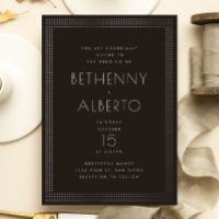 Invitation de Mariage de Punk Rock Deco