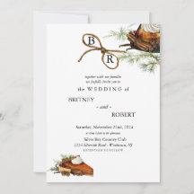 Invitation de mariage de récolte d'automne