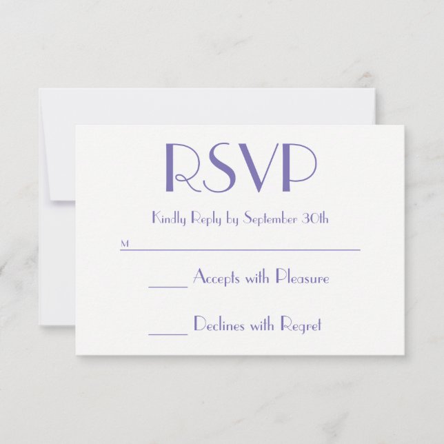 Invitation de mariage dégradé de rose et bleu avec (Devant)