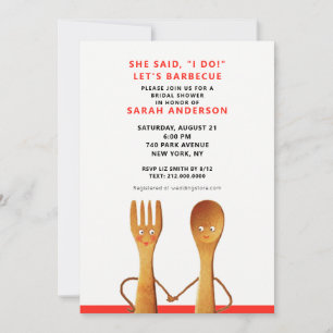 Invitation de mariage d'été