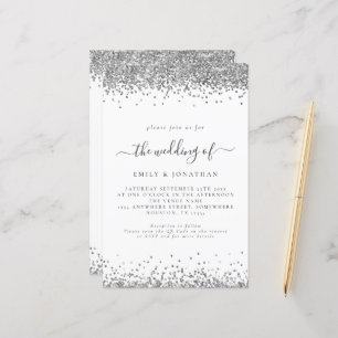 Invitation de mariage du code QR de la Parties sci