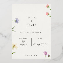 Invitation de mariage élégant | Modèle modifiable