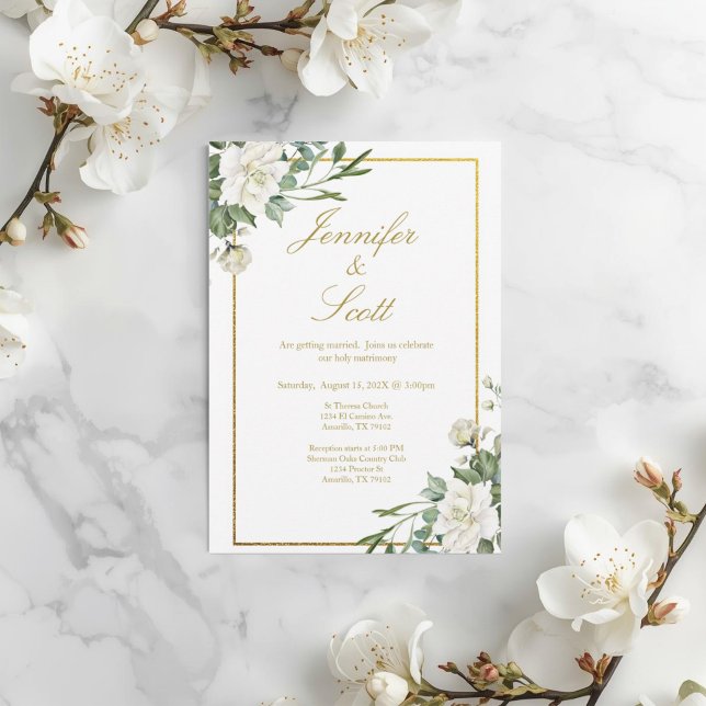 Invitation de mariage élégante  (Créateur téléchargé)