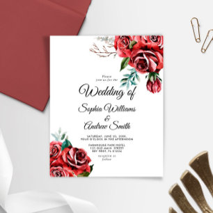 Invitation de mariage élégante et économique Marsa