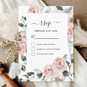 Invitation de mariage Floral de Eucalyptus