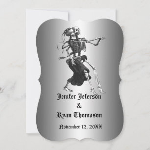 Invitation de mariage Halloween