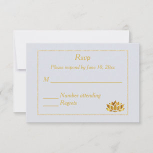 Invitation de mariage indien hindou en marbre