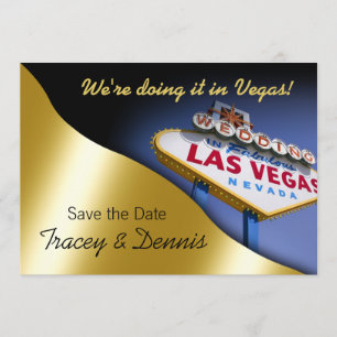 Invitation de mariage Las Vegas, Sauvegarder la da