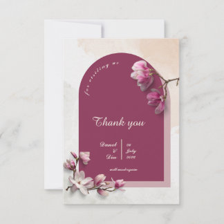 Invitation de mariage moderne