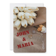 Invitation de mariage moderne | Conception modifia