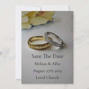 Invitation de mariage ou de fiançailles personnali