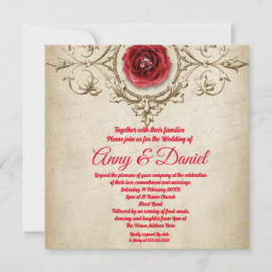 Invitation de mariage personnalisée