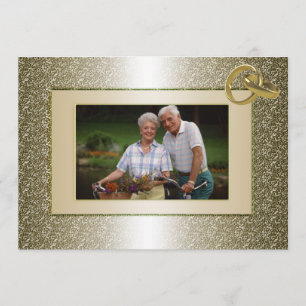 Invitation de mariage personnalisée avec photo pou
