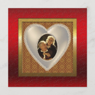 Invitation de mariage personnalisée avec photo pou
