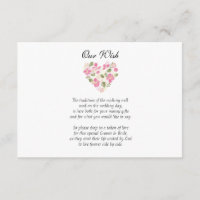 Invitation de mariage personnalisée pour un puits